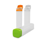 VERDE, LARANJA E BRANCO